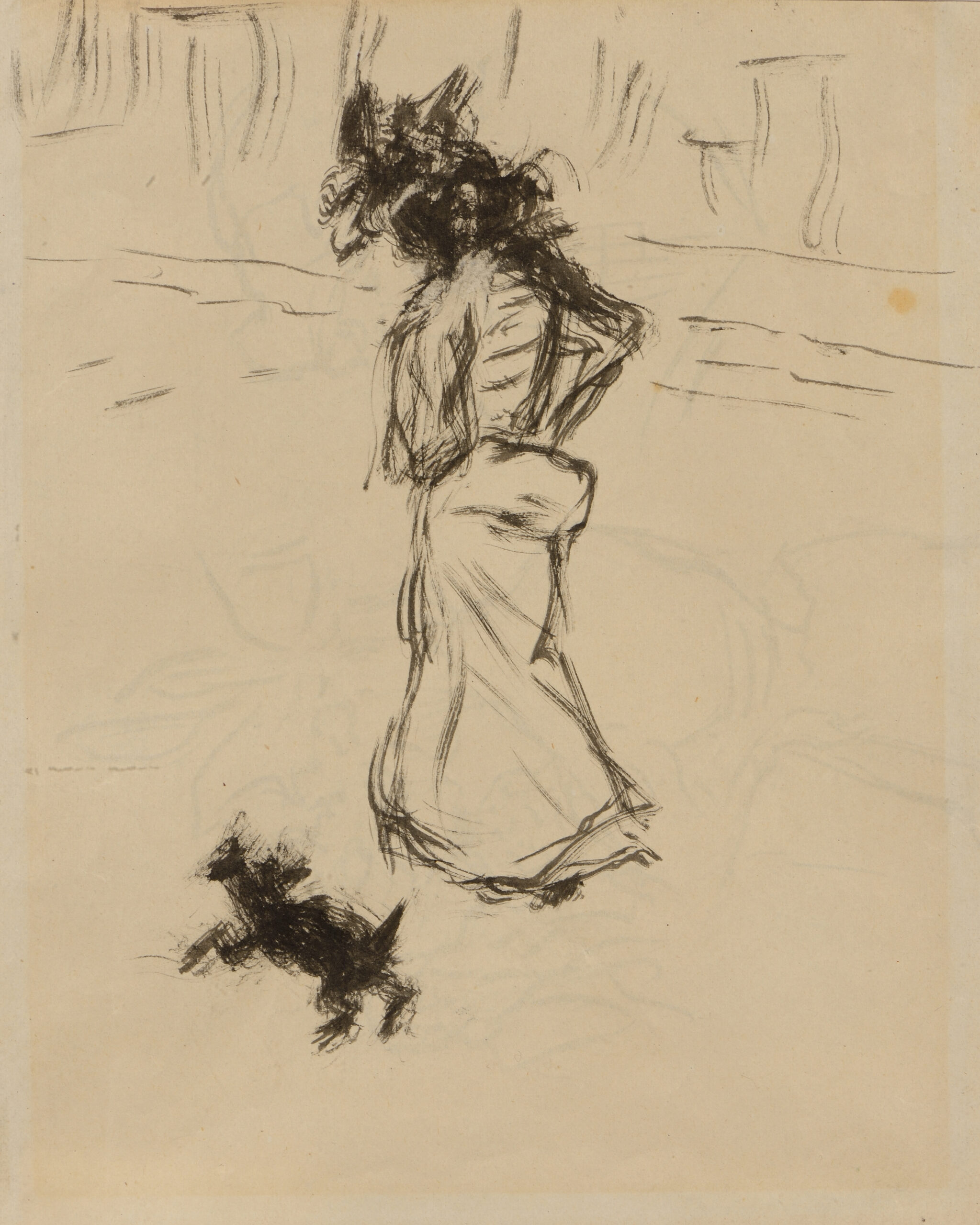 Image de l'oeuvre Promenade au chien