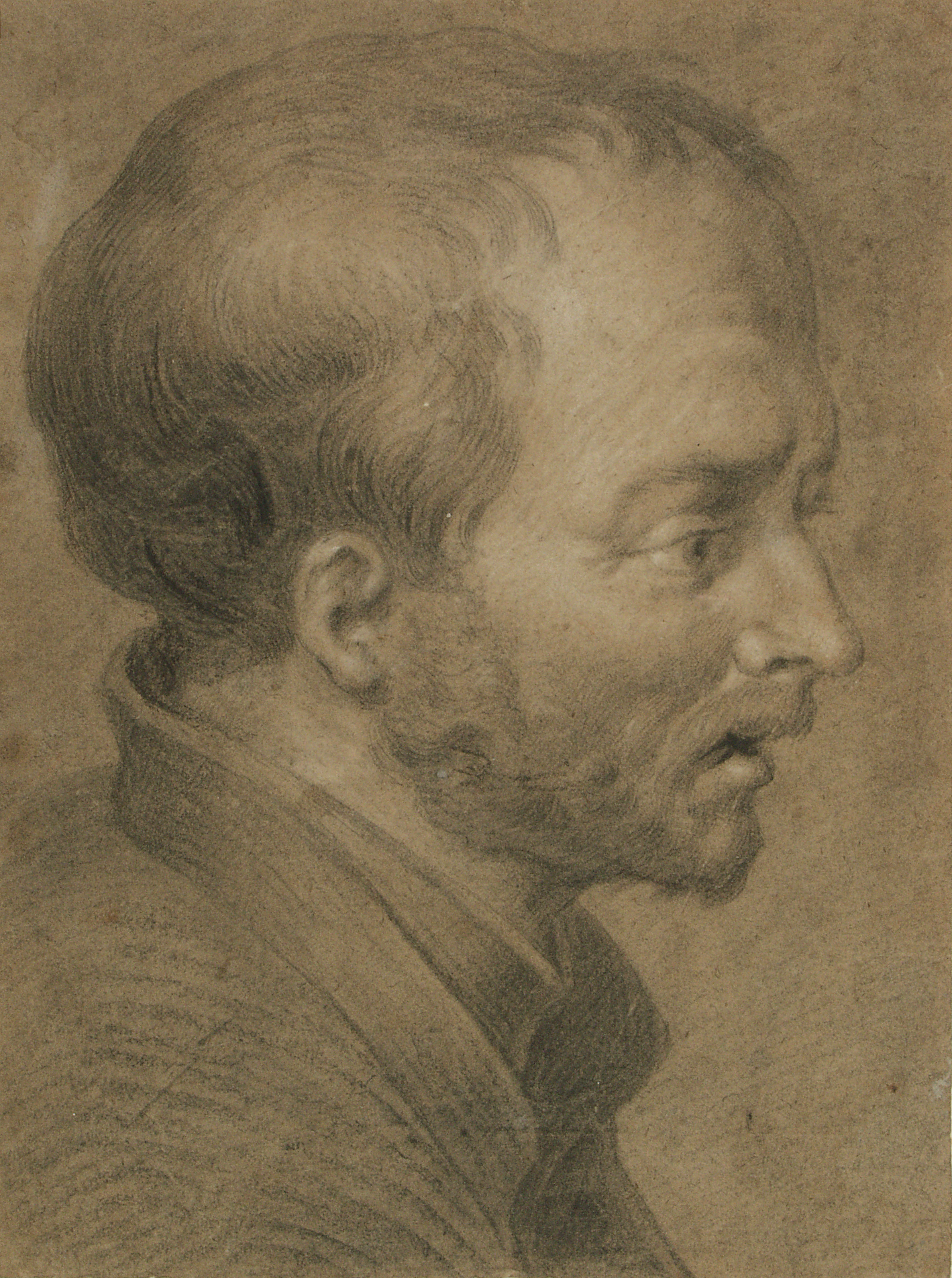 Image de l'oeuvre Portrait d&rsquo;homme de profil