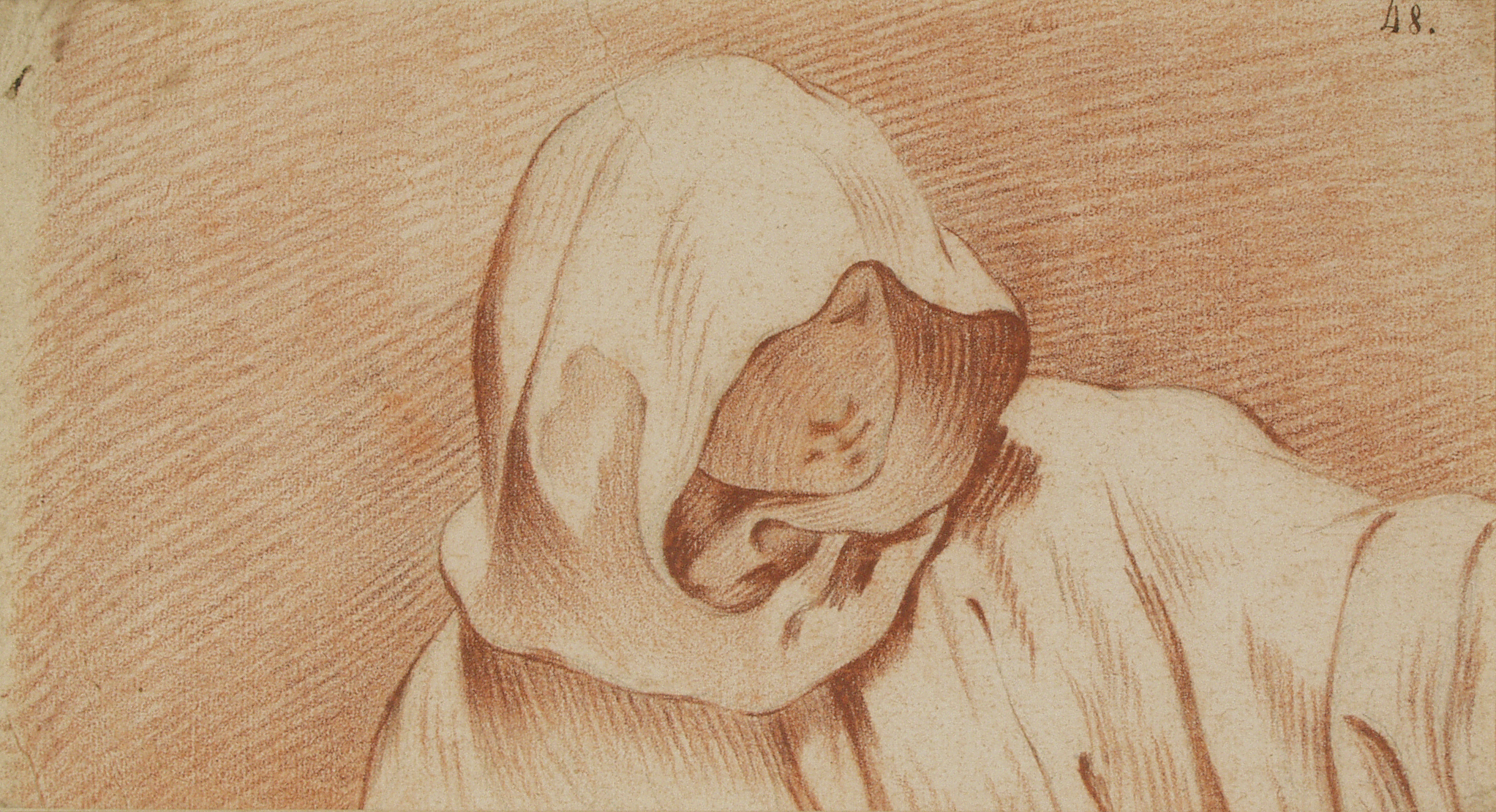 Image de l'oeuvre Jeune femme encapuchonnée