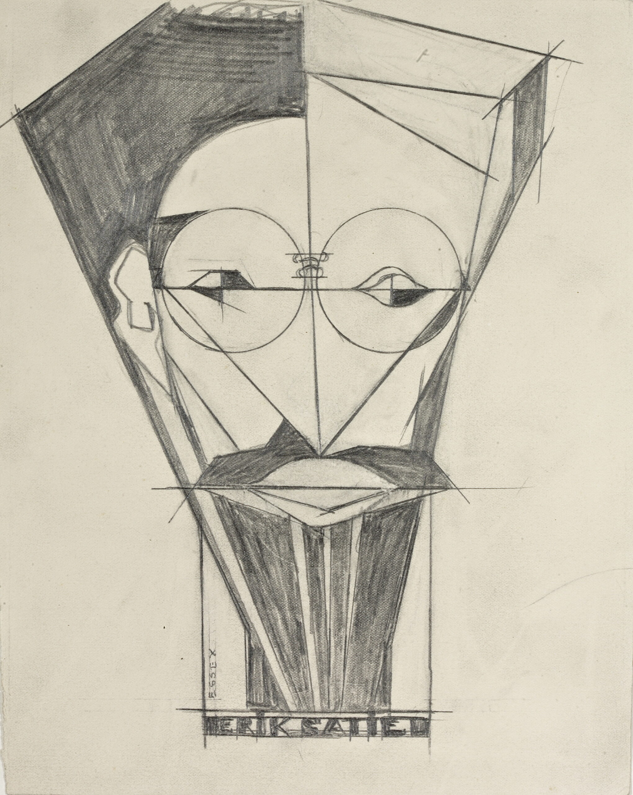 Image de l'oeuvre Portrait d&rsquo;Eric Satie