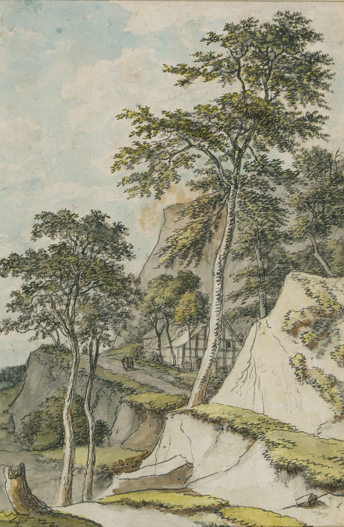 Image de l'oeuvre Paysage aux deux arbres