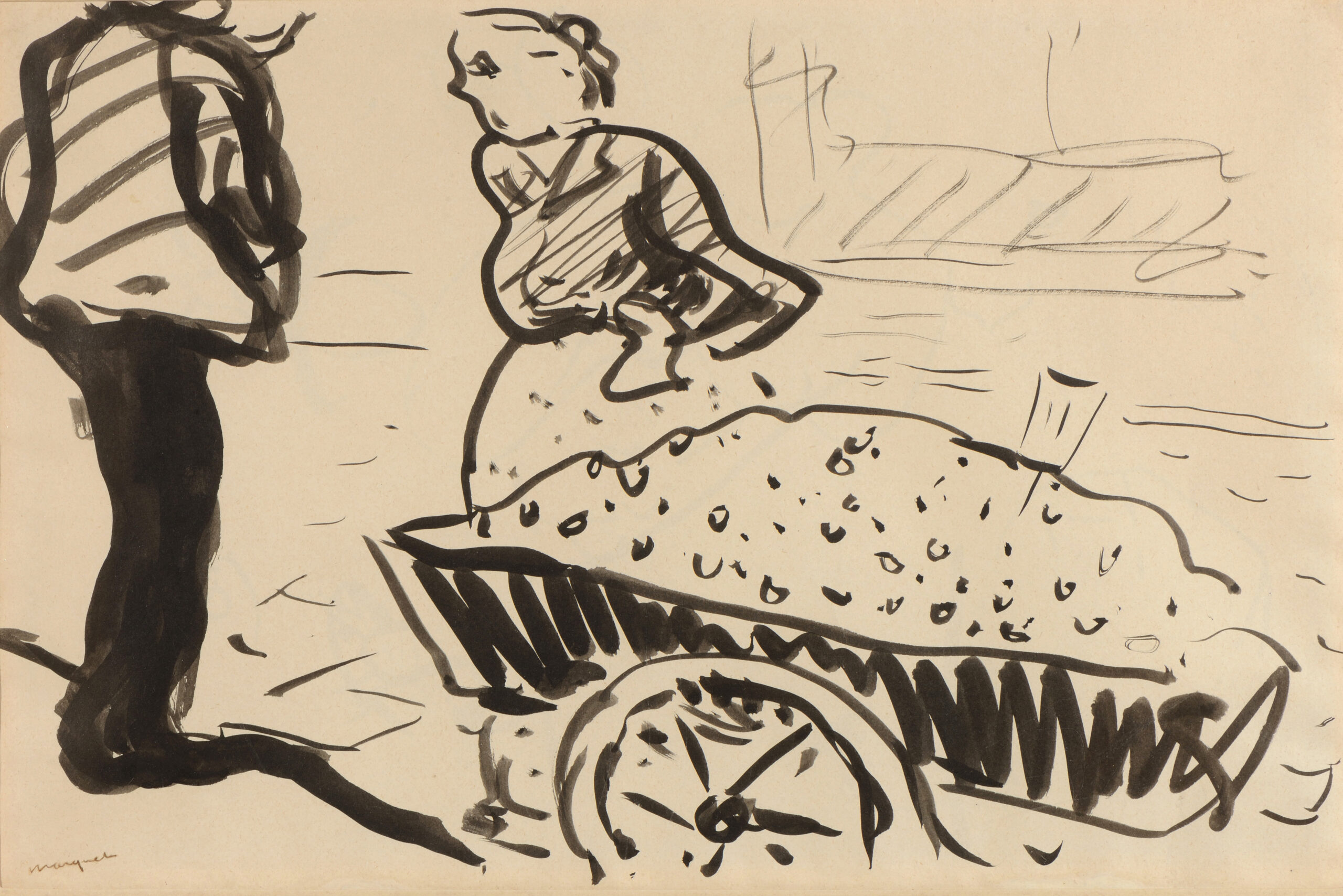 Image de l'oeuvre La marchande de quatre-saisons (Conversation)