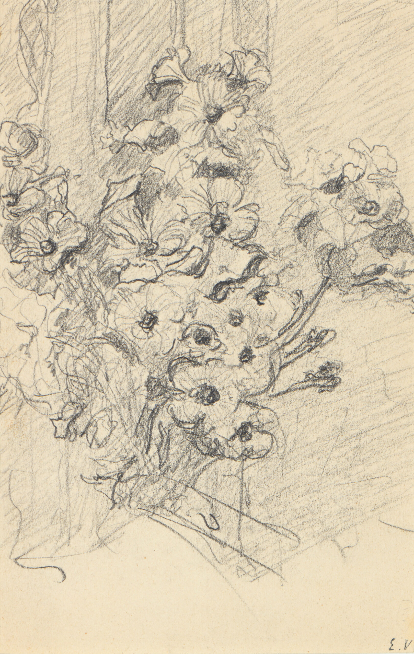 Image de l'oeuvre Bouquet de fleurs au château des Clayes