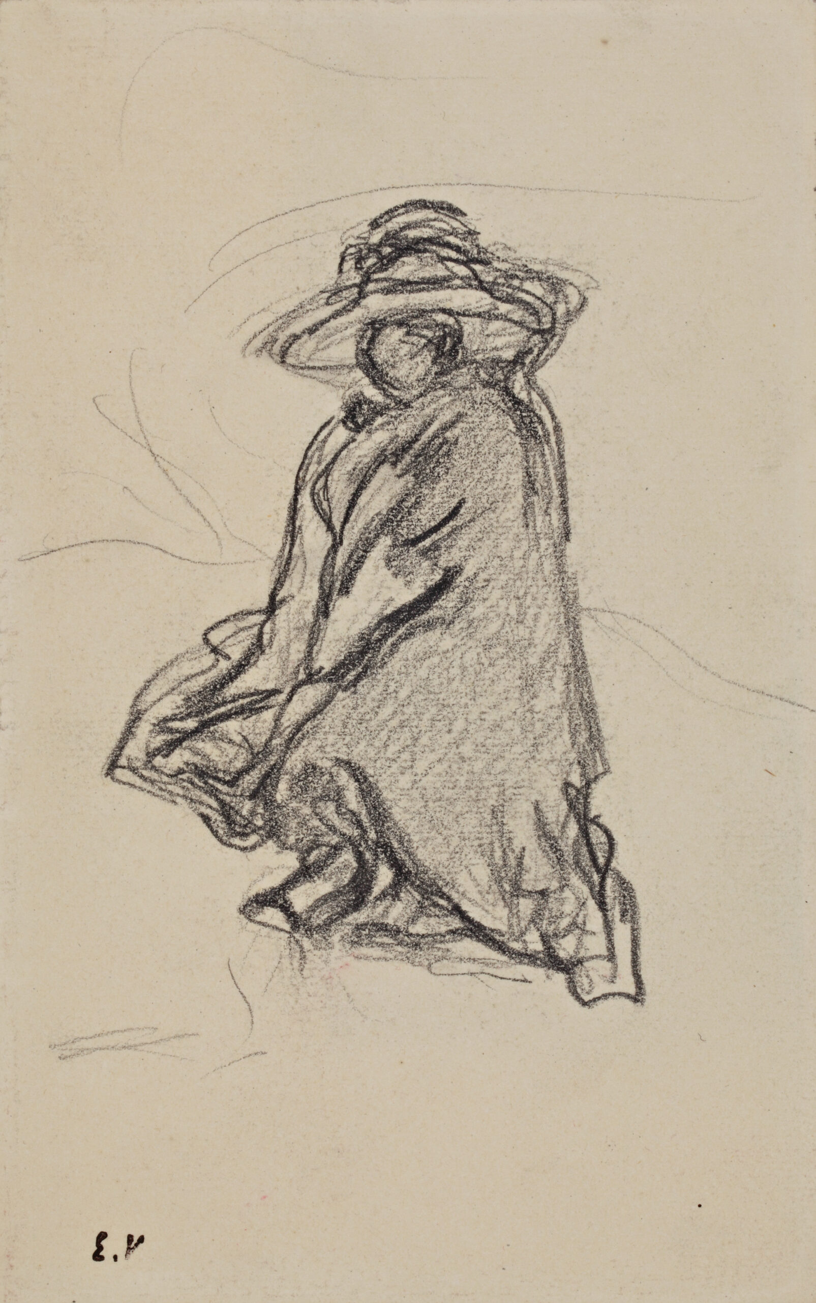 Image de l'oeuvre Privé : Lucie Hessel à Amfreville &#8211; étude pour VIII-226.2