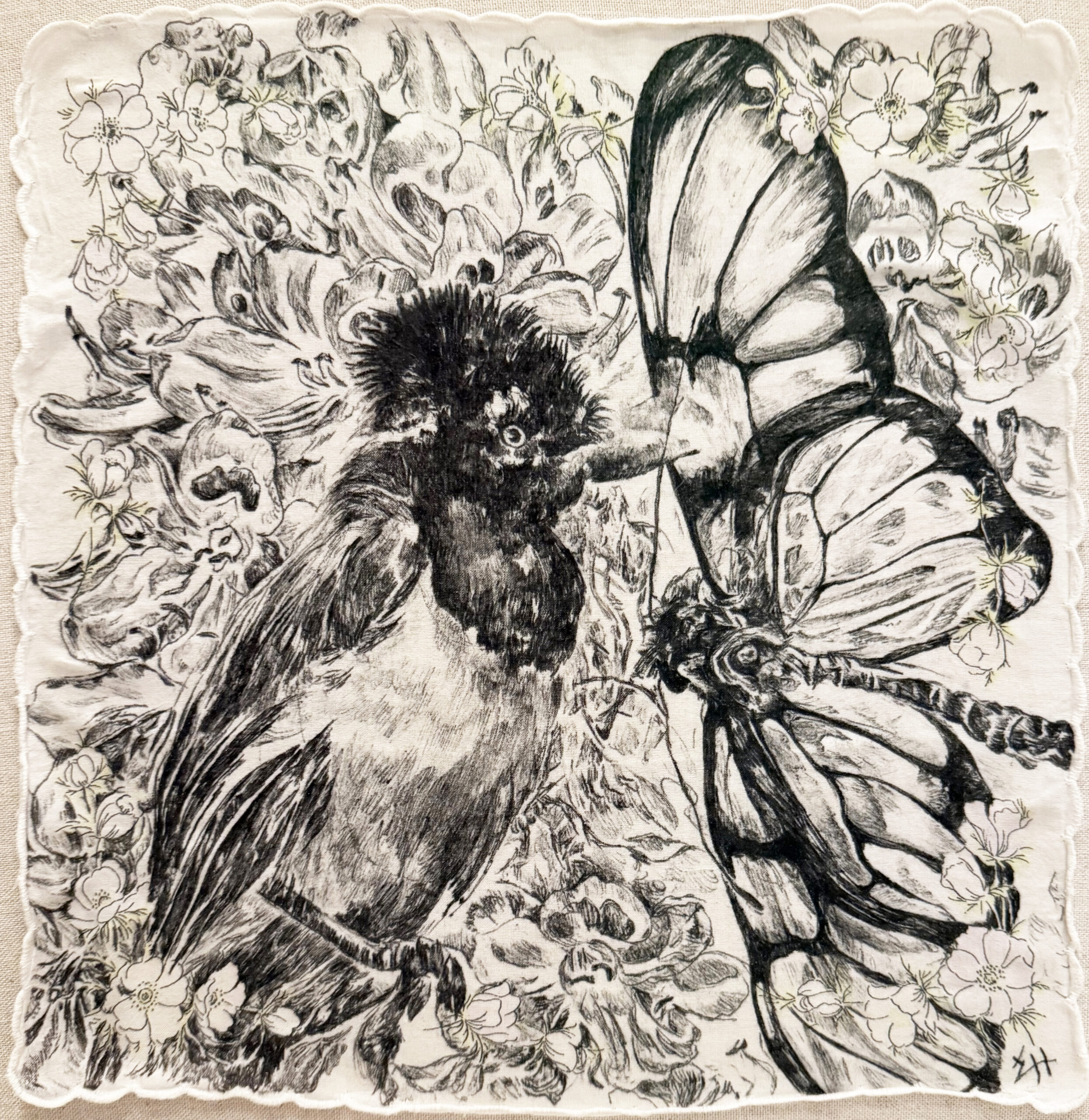 Image de l'oeuvre 42 – « L&rsquo;urraca » et le papillon