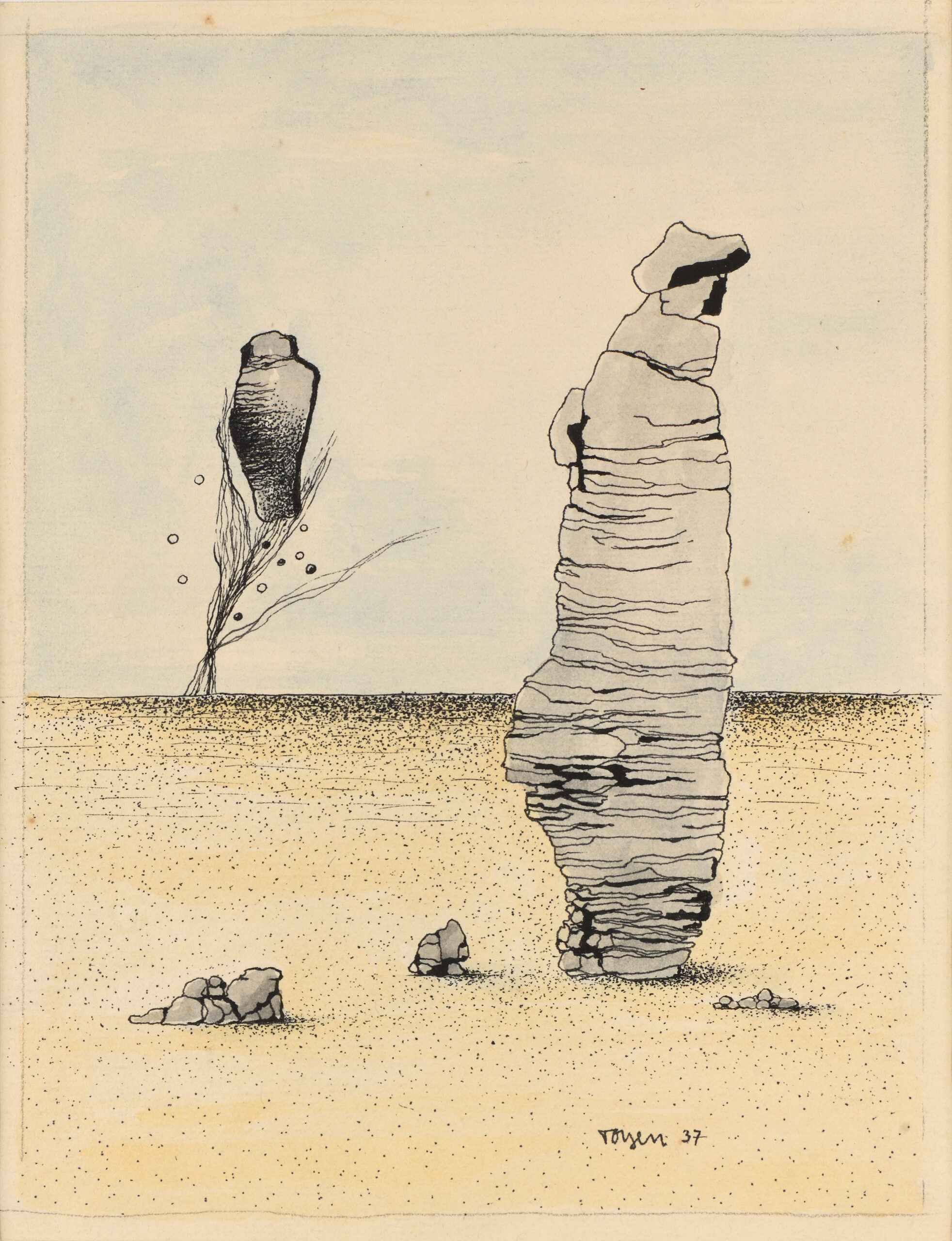 Image de l'oeuvre Les spectres du désert